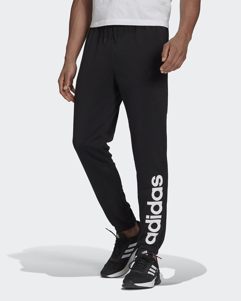 Брюки спортивные adidas Sportswear Essentials French Terry Tapered Elastic Cuff Logo Joggers  #1