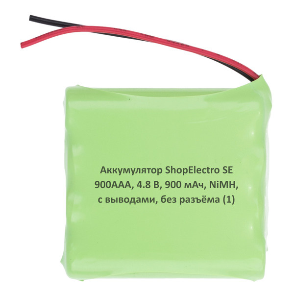 Аккумуляторная сборка №3 ShopElectro SE 900ААА 4,8V 900mAh с выводами ...