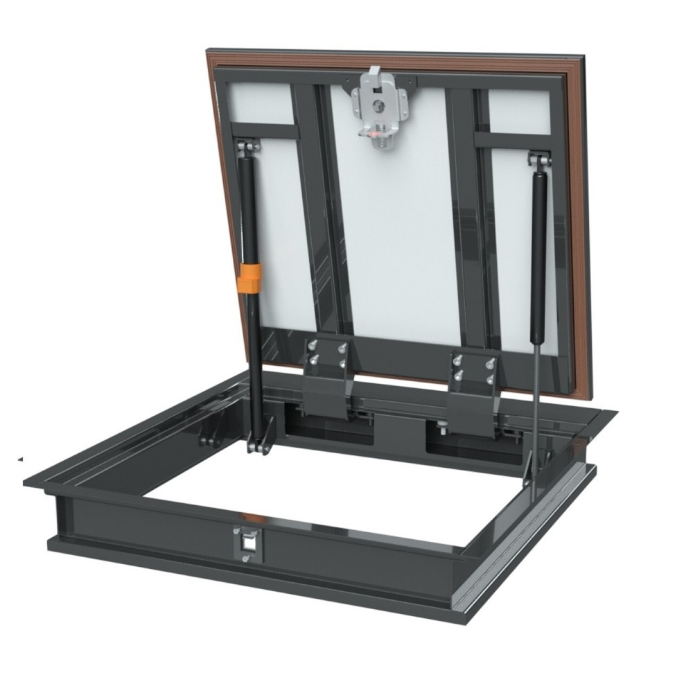 Люк ревизионный под плитку напольный Хаммер Бонд стальной 800х800 мм ...