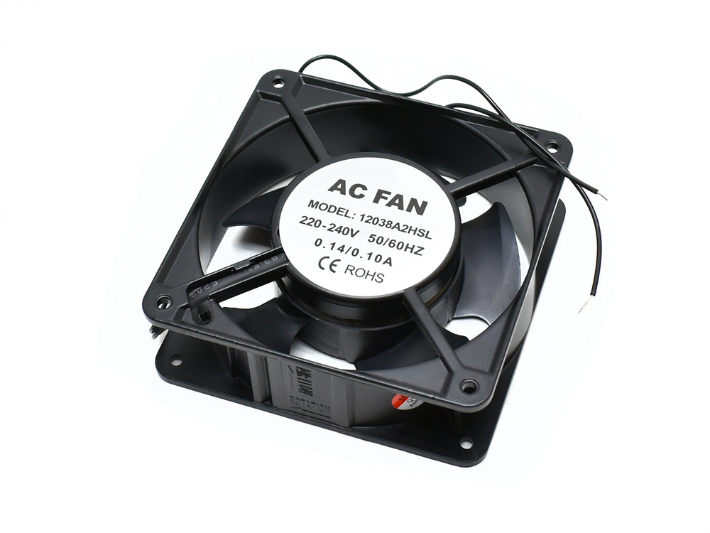 Двигатель вентилятора для холодильника универсальный 120х120х38 ...