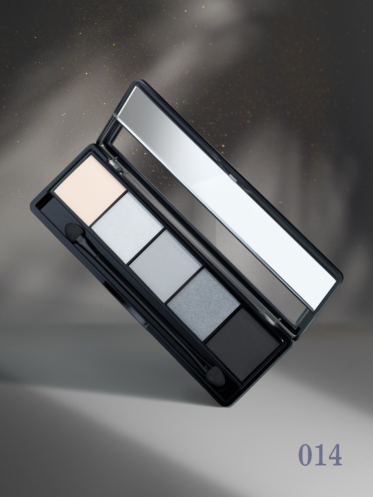 Палетка теней для век ProPalette Eyeshadow 5 оттенков №014 - купить с ...