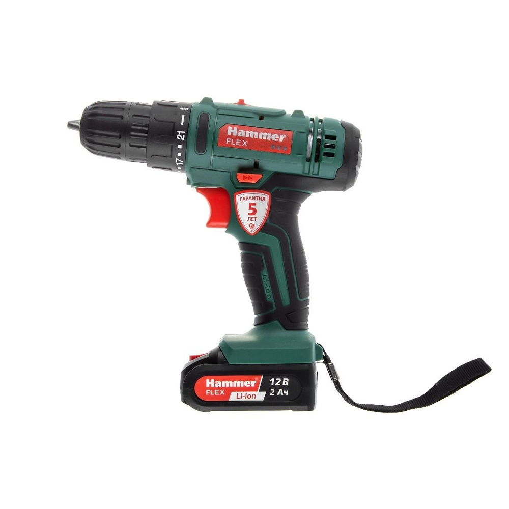 HAMMER ACD12BS Аккумуляторная дрель-шуруповерт 680327 Max крутящий ...