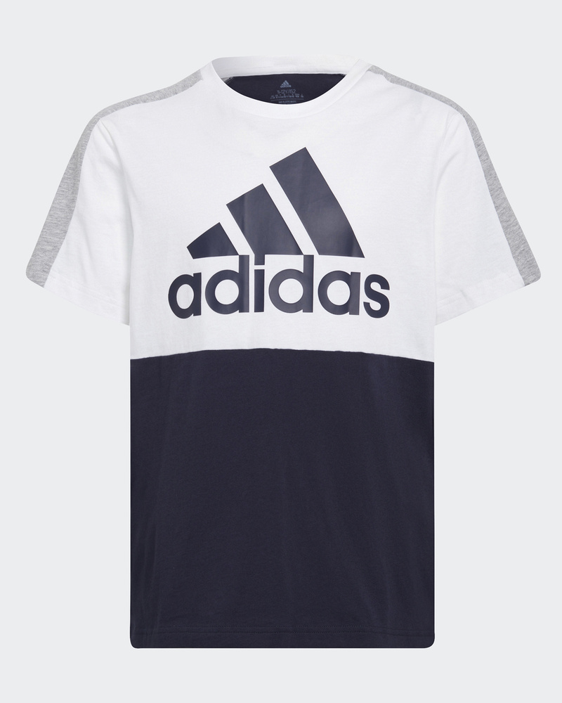 Футболка adidas, размер 110, цвет синий, хлопок 100% - купить по выгодной  цене в интернет-магазине OZON