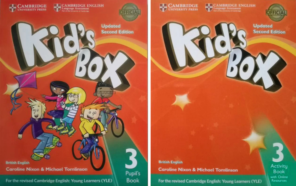 Kids Box 3 Pupil's Book and Activity Book Updated 2 Edition with Online ...