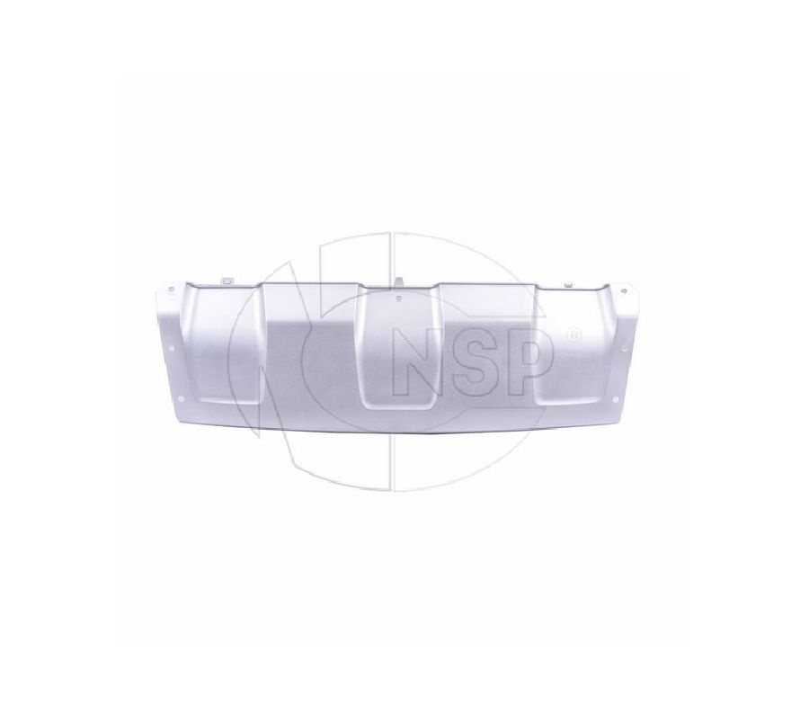 Накладка бампера переднего RENAULT Duster (серебро) (10-15) NSP NSP07620728255R  #1