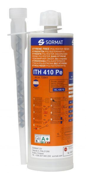 Химический анкер Sormat ITH 410 Pe / Инжекционная масса / Полиэстеровая смола  #1