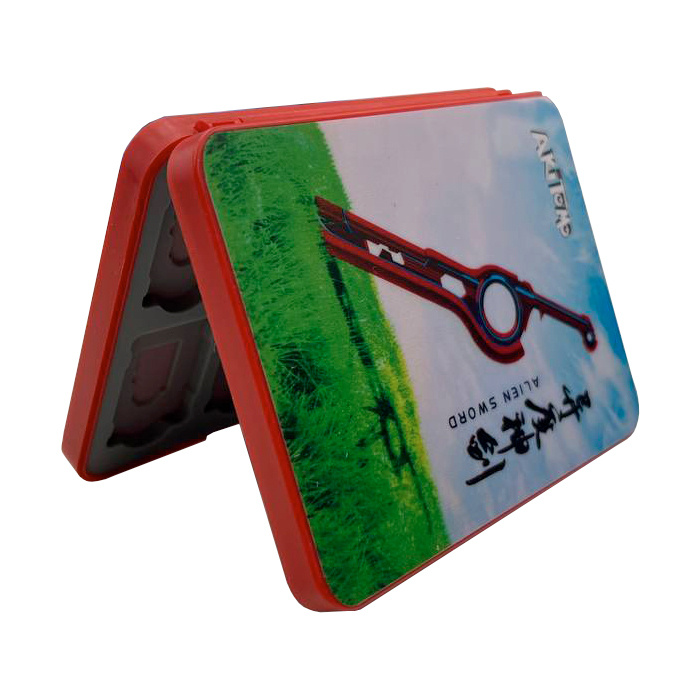 Кейс-футляр для хранений 16 картриджей Nintendo Switch Portable Storage Box (Xenoblade)  #1
