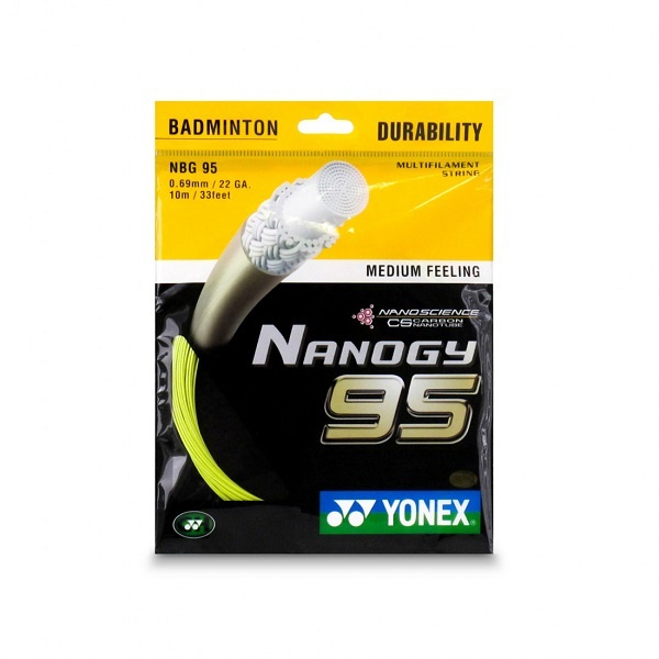 Струна для бадминтона Yonex 10m NBG-95, Yellow #1