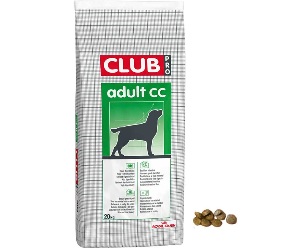 Сухой корм royal canin для собак с нормальной активностью club adult cc pro 20кг  #1