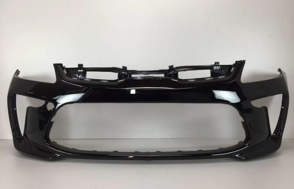 Бампер передний в цвет кузова Kia Rio 4 Киа Рио (2017-2020)MZH -PHANTOM ...