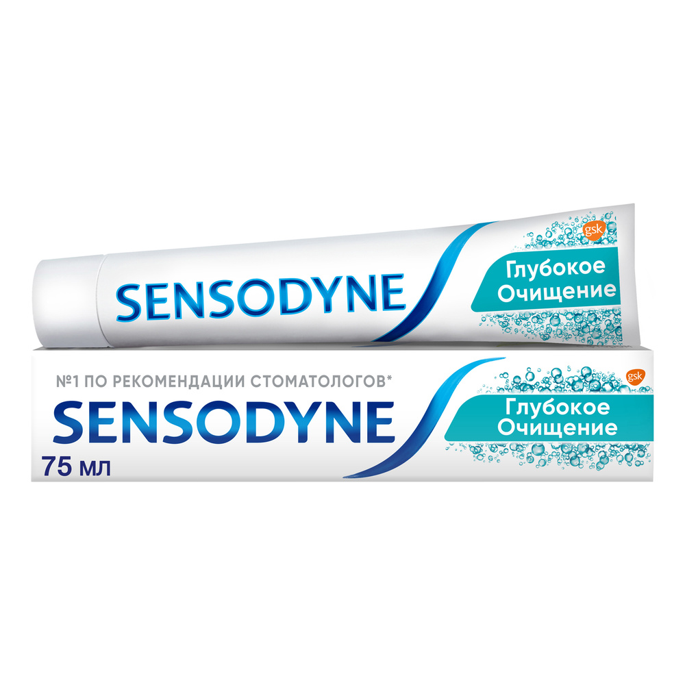 Зубная паста Sensodyne Глубокое очищение для чувствительных зубов 75 мл  #1