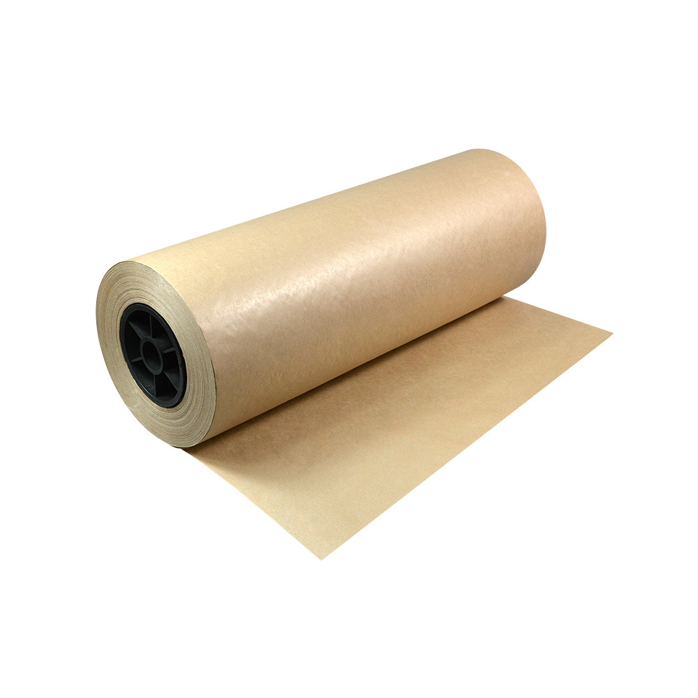 Защитная малярная бумага в рулоне ИНТЕРКОЛОР (41 см х 200 м) укрывная маскировочная, для покраски автомобиля, #1
