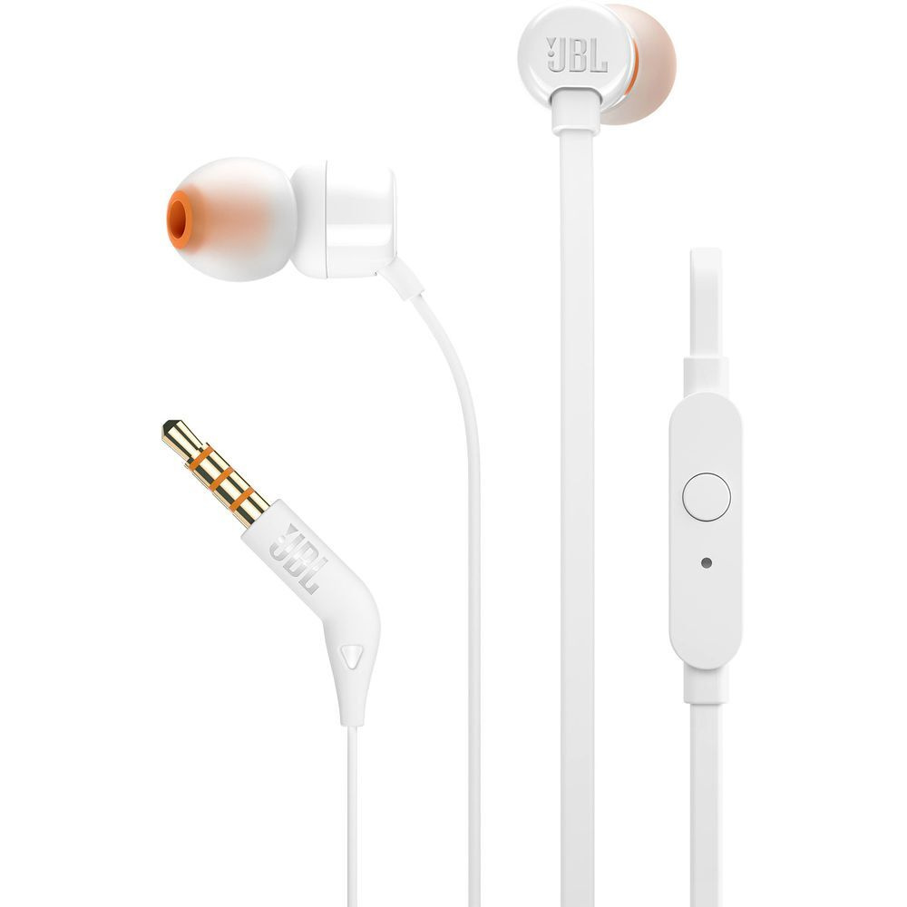 Наушники JBL T110 White #1