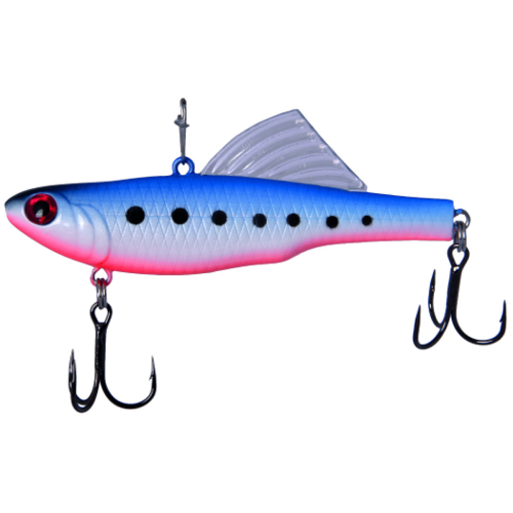 Виб ECOPRO Sandra-M 85мм 19г 085 Milk Blue Shad #1