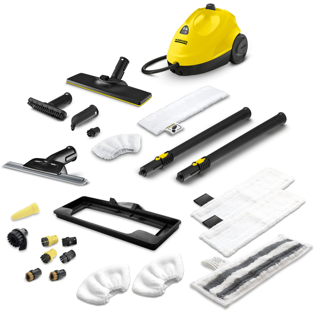 Пароочиститель Karcher SC2 _EasyFix. /1/15_+, желтый, черно-серый, 1500 Вт  купить по низкой цене с доставкой в интернет-магазине OZON (709653919)