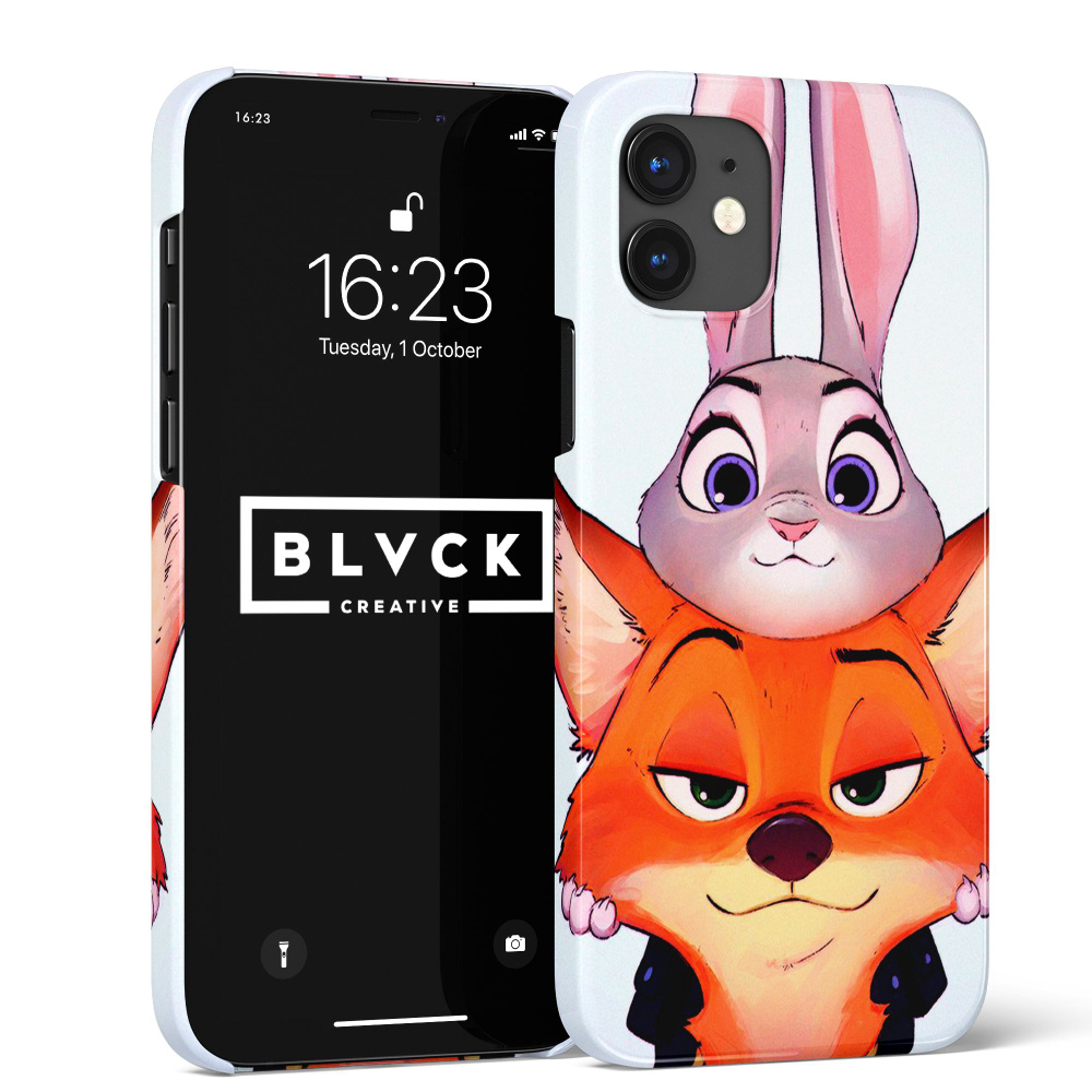 Чехол для IPhone X/XS с рисунком Zootopia / Накладка с принтом Зверополис -  купить с доставкой по выгодным ценам в интернет-магазине OZON (715772570)