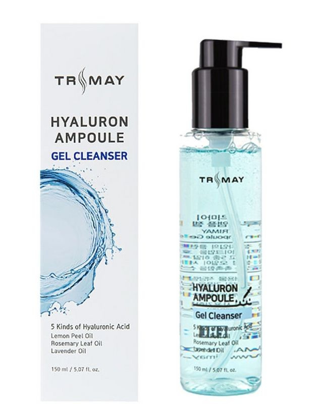 Trimay Hyalurone Ampoule Gel Cleanser Очищающий гель-пенка для умывания ...