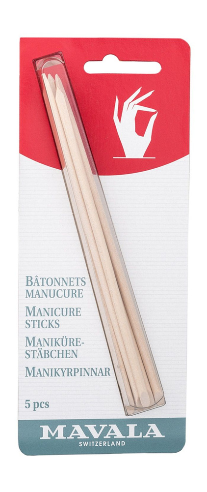 Палочки для маникюра / Mavala Hoofstick Manicure Sticks Палочки для маникюра деревянные, 8 шт.  #1