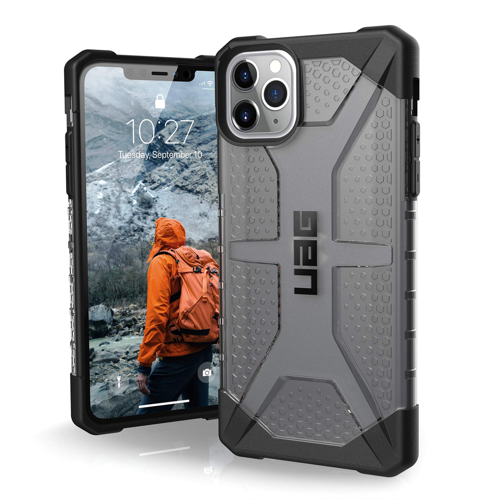 Чехол для смартфона UAG iPhone 11 Plasma Военный Устойчивость  падениям-серый - купить с доставкой по выгодным ценам в интернет-магазине  OZON (1527412296)