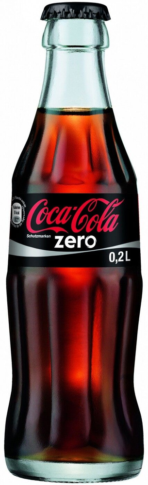 Coca-Cola Zero Sugar 0,20л *24шт, стекло, Англия #1