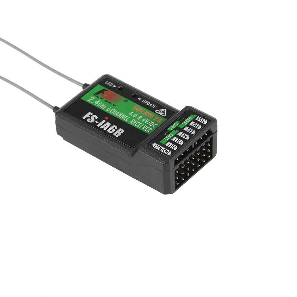 2.4G Flysky FS-iA6B 6Ch Receiver PPM-выход с интерфейсом iBus Совместимый передатчик  #1