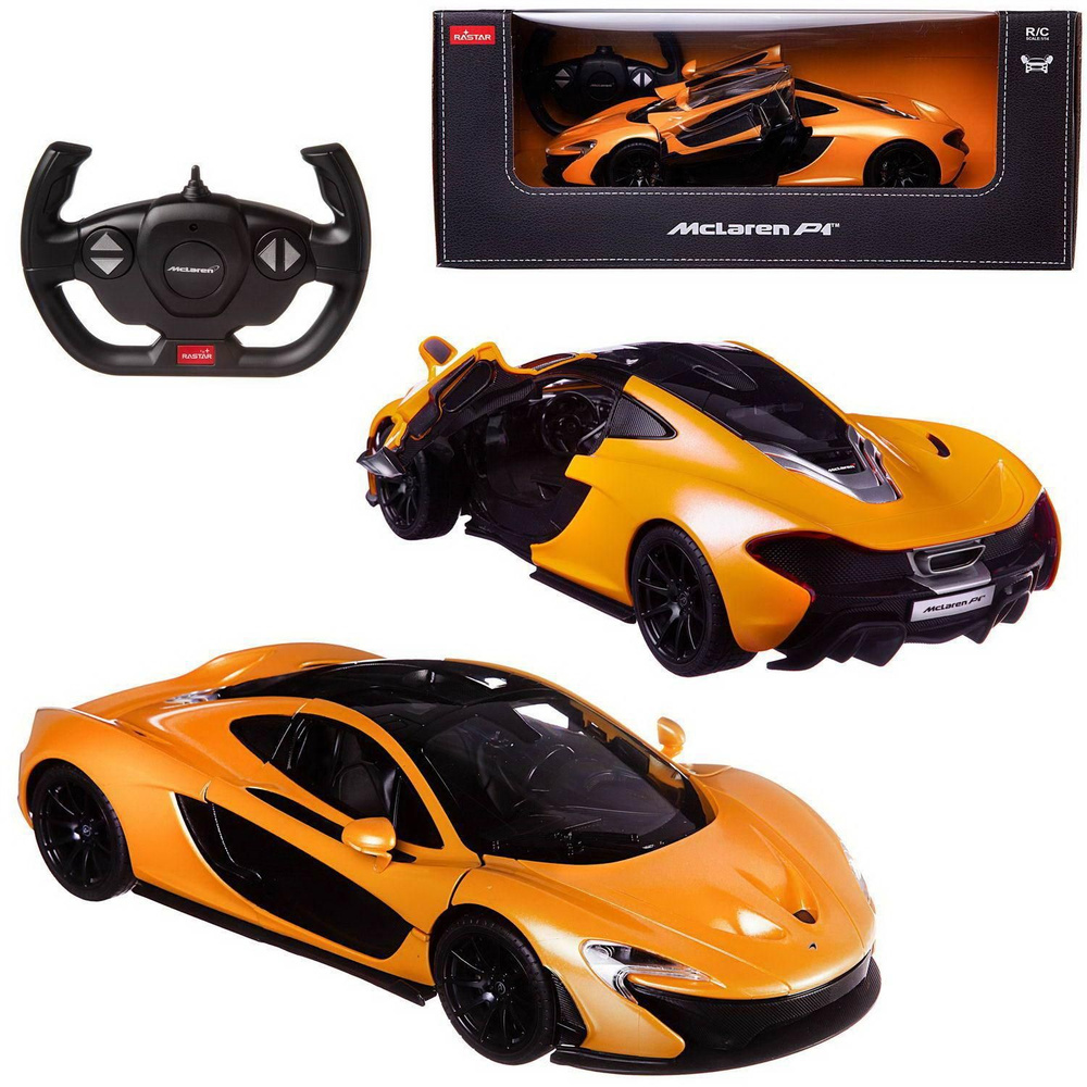 Машина р/у 1:14 McLaren P1, цвет жёлтый 27MHZ