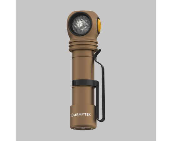 Фонарь налобный Armytek Wizard C2 Pro Magnet USB Sand (Белый свет) #1