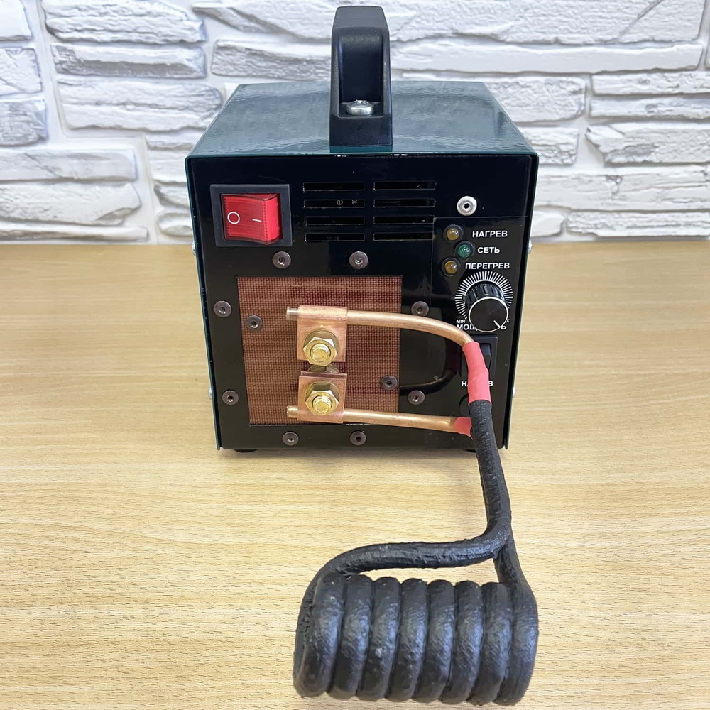 Индукционный нагреватель Микроша-3000, беспламенный индуктор для нагрева металла, подшипников, болтов #1