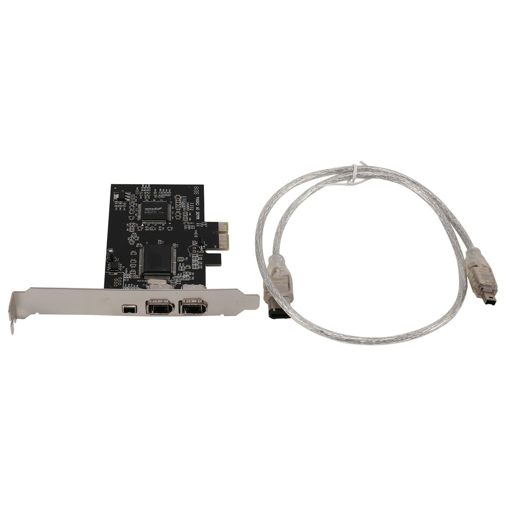 Карта Firewire 1394, порты PCIe 3, 1394A PCI Express для внешнего IEEE