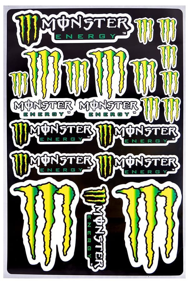 Наклейки для мотоцикла Monster Energy #1