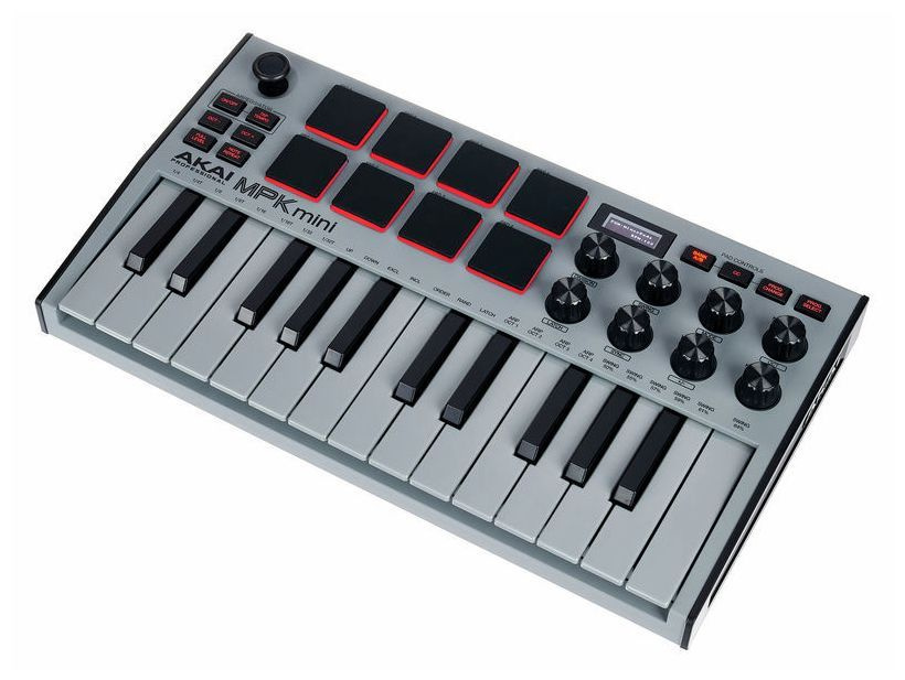 MIDI-клавиатура 25 клавиш AKAI MPK Mini MK3 Gray - купить с доставкой ...