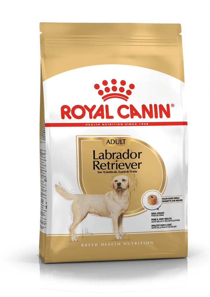 Корм сухой ROYAL CANIN LABRADOR RETRIEVER ADULT корм для Лабрадоров старше 15 месяцев 12 кг х 1 шт  #1