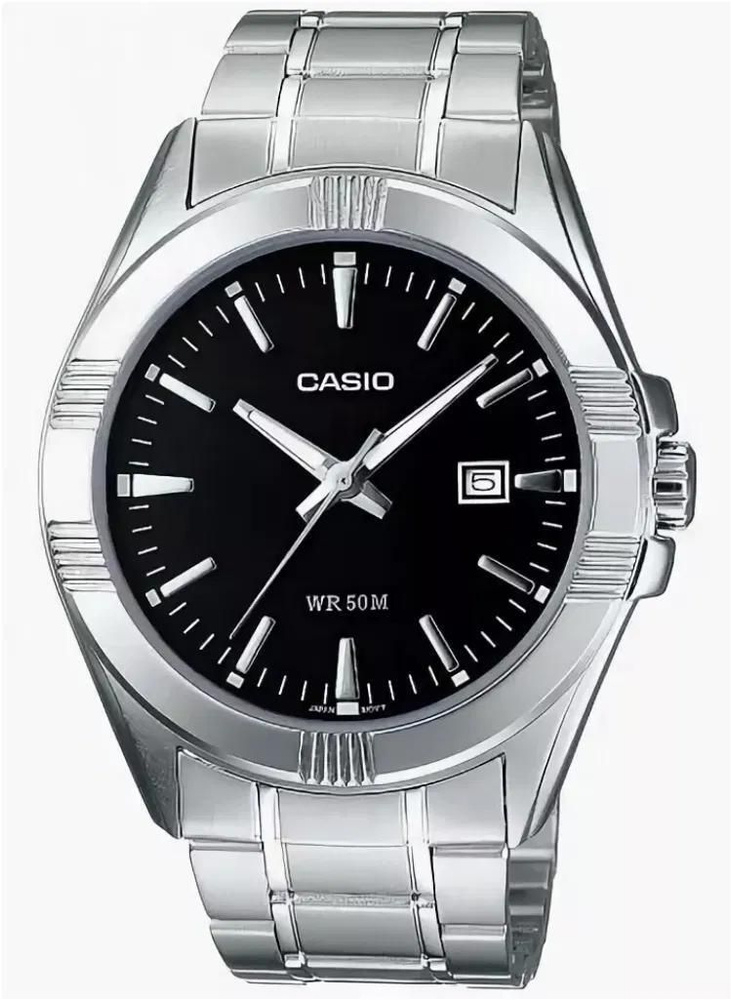 Наручные часы Casio MTP-1308D-1A с индикацией числа + батарейка #1