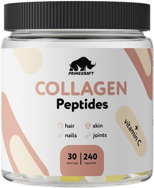 Коллаген Prime Kraft Collagen Peptides (240 капсул) - купить с ...