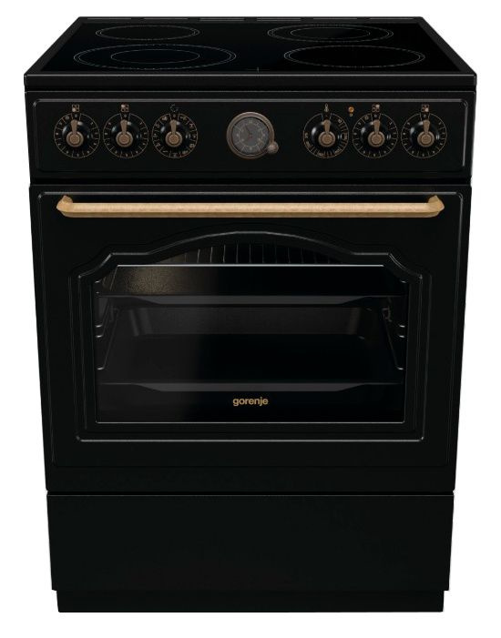 Плита Электрическая Gorenje GECS6B70CLB черный стеклокерамика (без ...