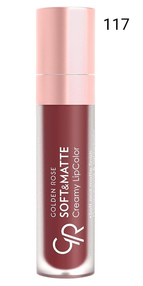 Golden Rose Кремовая помада SOFT МATTE-117 - купить с доставкой по ...