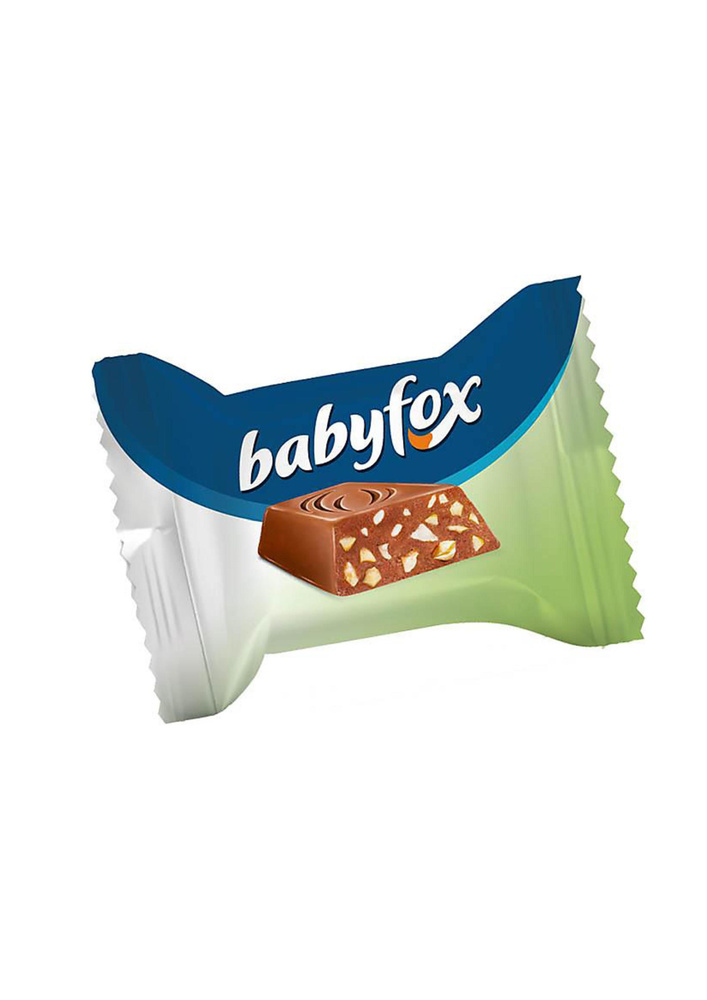 Конфеты-mini шоколадные с фундуком (упаковка 0,5 кг) BabyFox #1