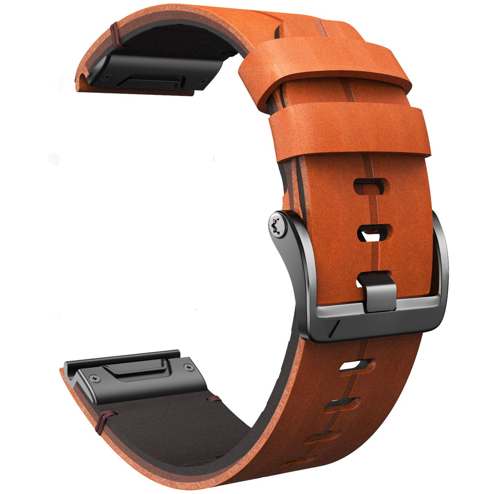 высококачественный ремешок для часов из натуральной кожи для Garmin ...