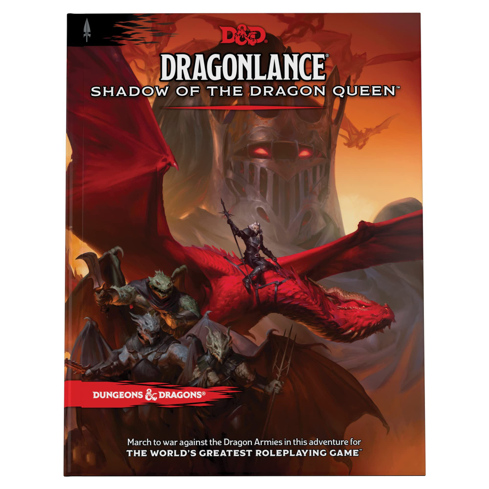 Книга приключений D&D: Dragonlance Shadow of the Dragon Queen на английском  языке (лимитированная альтернативная обложка) - купить с доставкой по  выгодным ценам в интернет-магазине OZON (897155184)