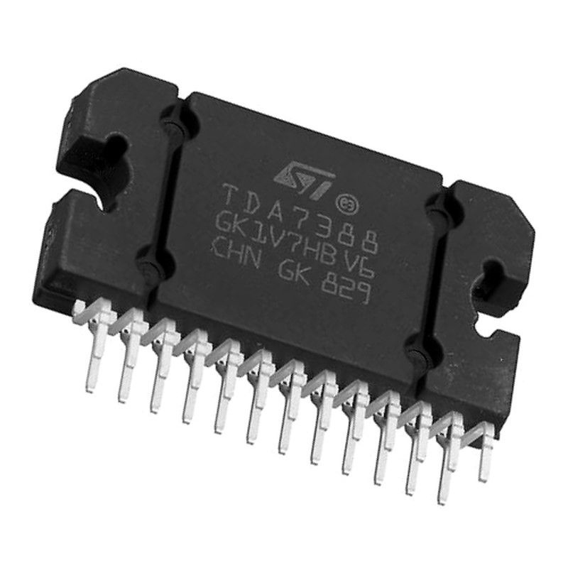 TDA7388, Микросхема, Квадро аудио усилитель мощности 4x45Вт, питание 8 ...