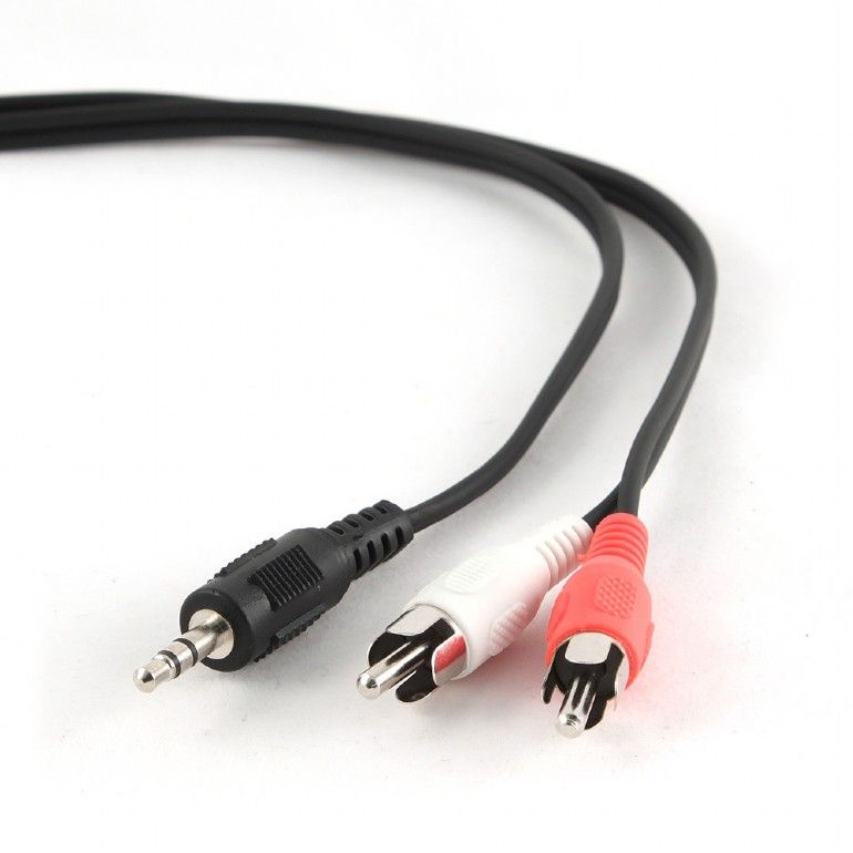 Кабель разветвитель аудио сигнала Cablexpert CCA-458/0.2, джек3.5 / 2xRCA, 0,2м  #1