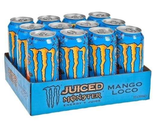 Монстр манго.Monster Energy Mango 0,5л/12 банок - купить с доставкой по ...