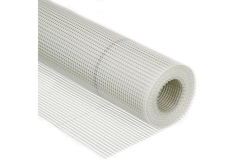 Стеклосетка фасадная щелочестойкая 5х5мм 1х50м 165гр/м2 гост купить по ...