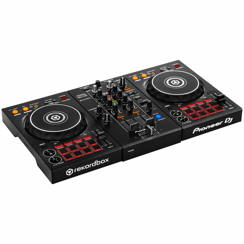 DJ-контроллер PIONEER DDJ 400, двухканальный