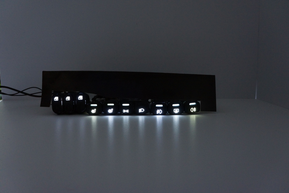 Кнопки с пересветом на весь салон ваз 2114 - купить по выгодным ценам в ...