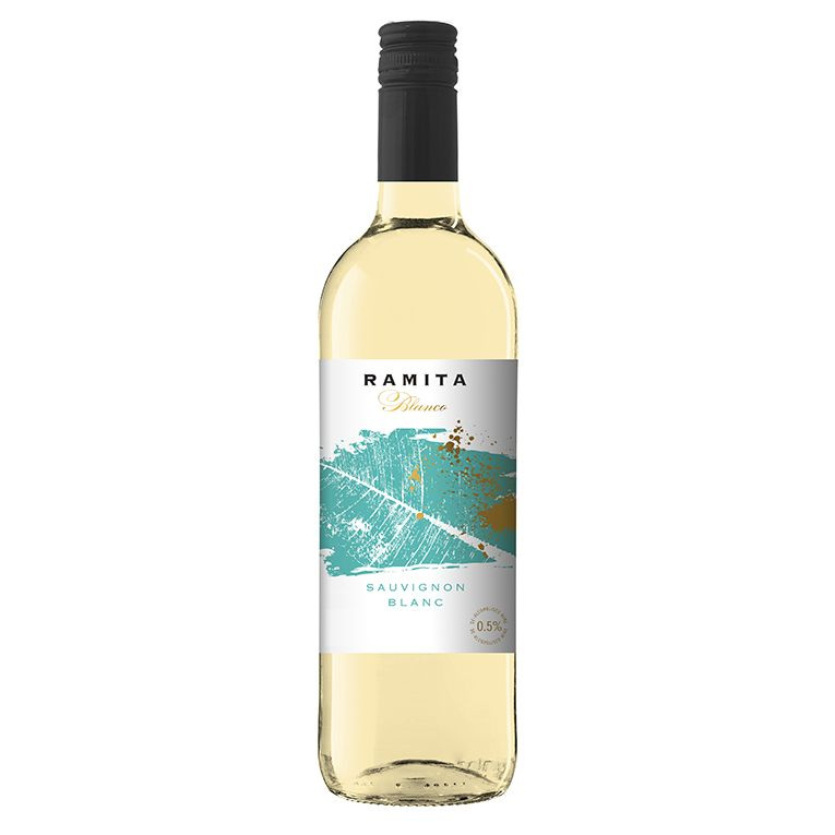Вино безалкогольное Рамита Совиньон Блан белое сухое 0,75 л.  #1
