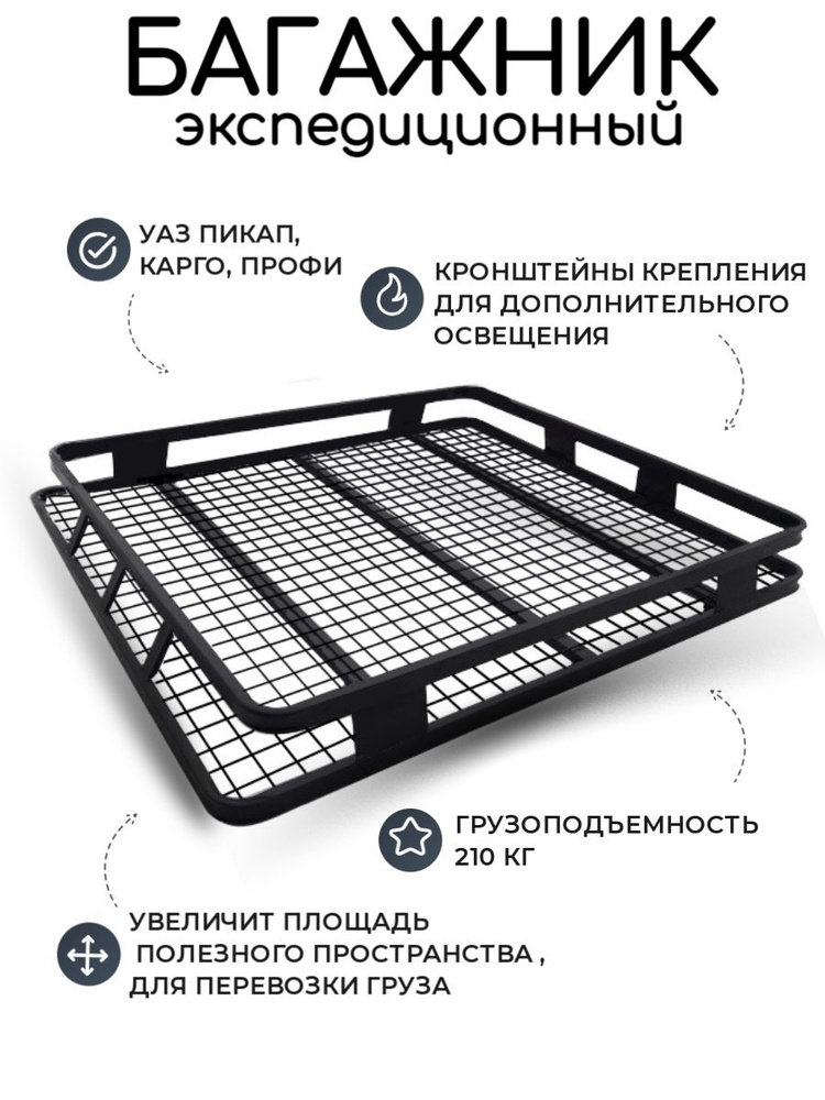 Экспедиционные багажники РИФ на УАЗ