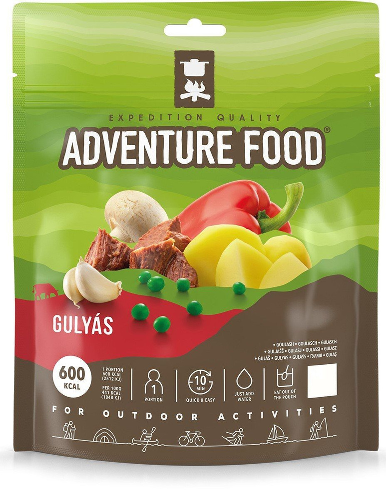 Картофель с говядиной и специями Гуляш Adventure Food Gulyas #1
