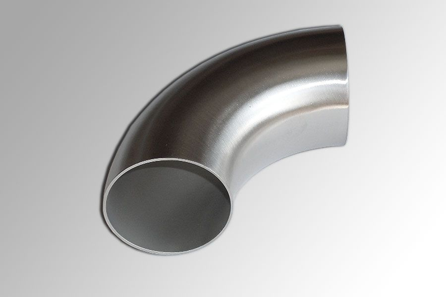 Отвод нержавеющий под сварку, 90гр, Ду40, 41х1.5 мм, сталь AISI 304 L ...