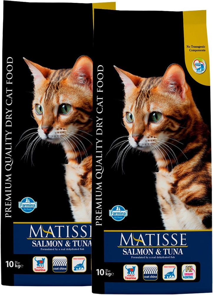 Сухой корм MATISSE SALMON & TUNA для взрослых кошек с лососем и тунцом ...